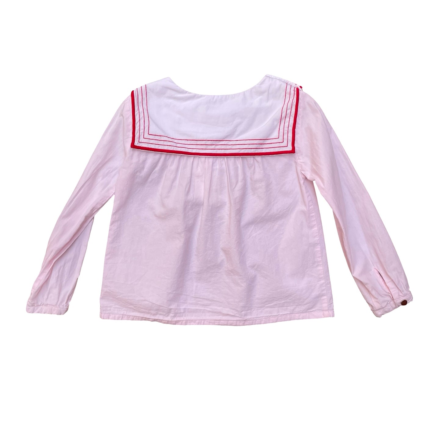 Pink Jacadi Blouse, 5Y