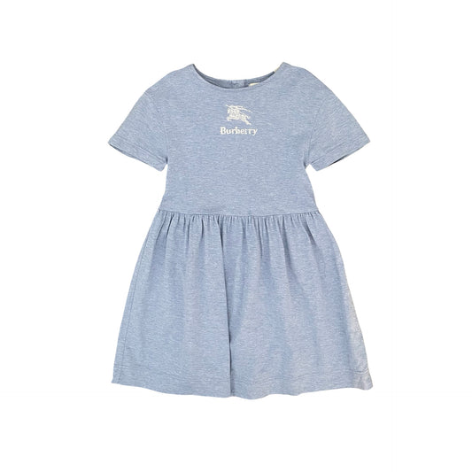 Blue Burberry Dress, 6Y