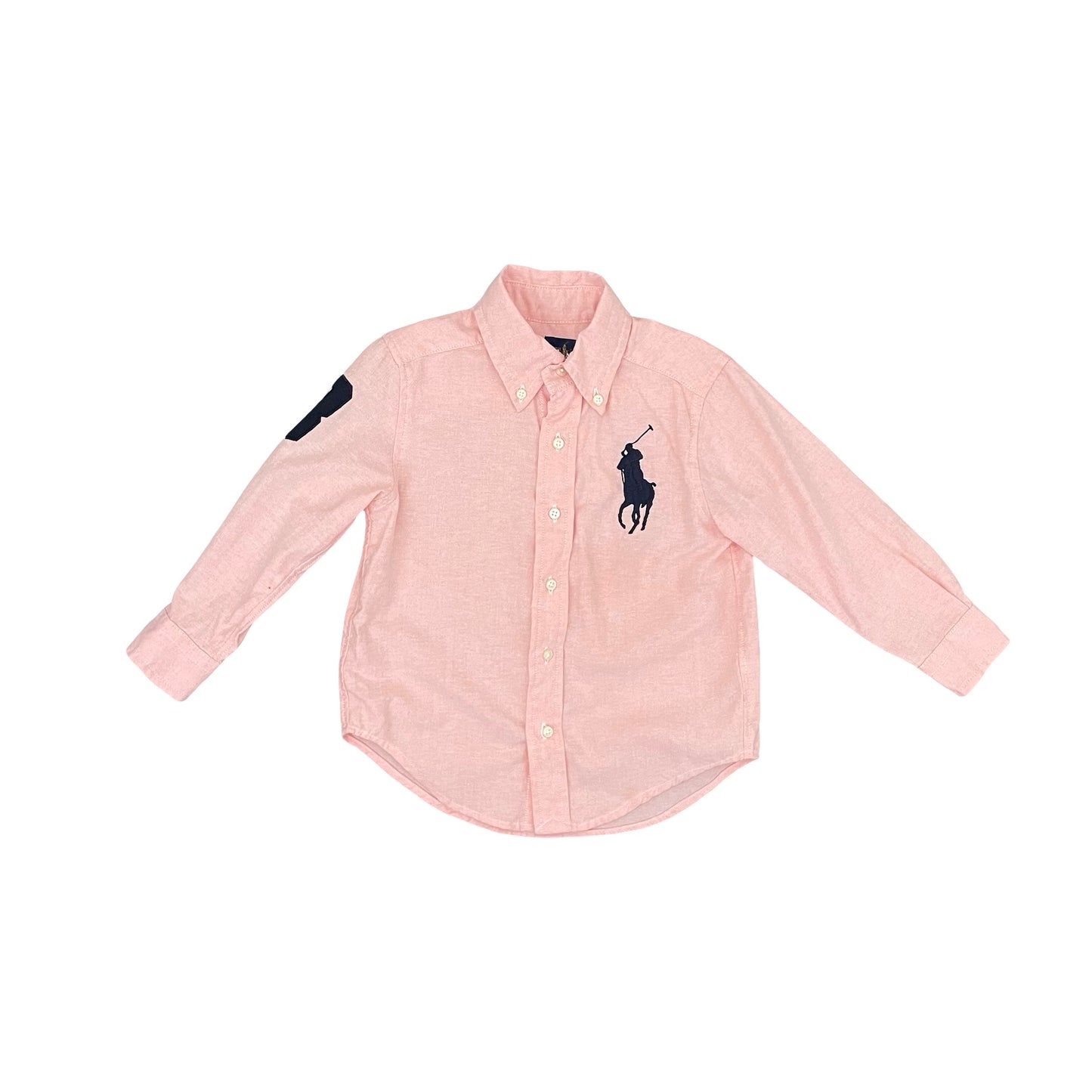 Peach Ralph Lauren Shirt, 3Y