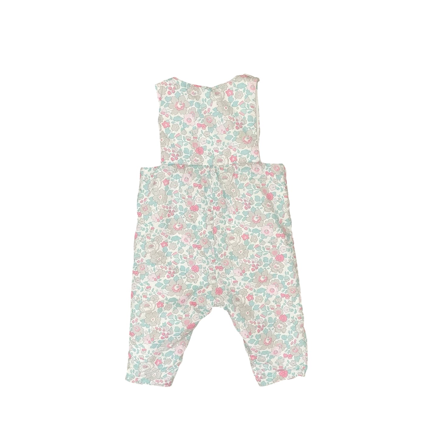 Floral Jacadi Playsuit, 6M